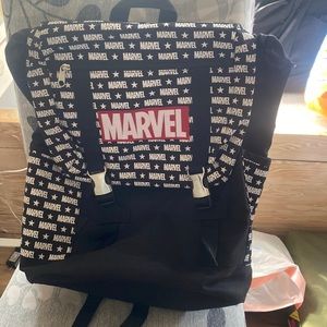Marvel backpack with Marvel print